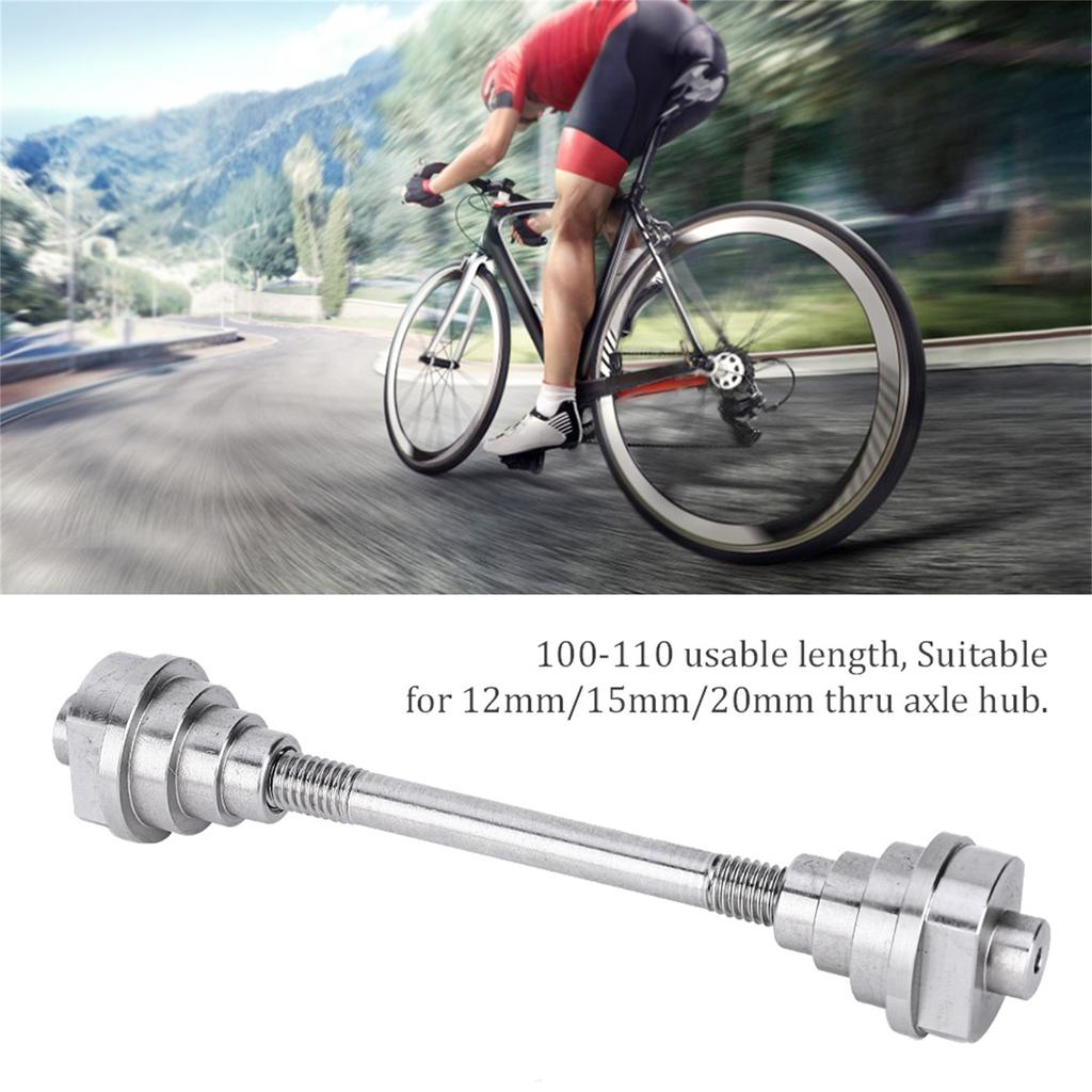 Adaptér pro seřizovací stůl kola Náboj předního kola s osou 12 15 20 mm Cyklistický nástroj Barové příslušenství