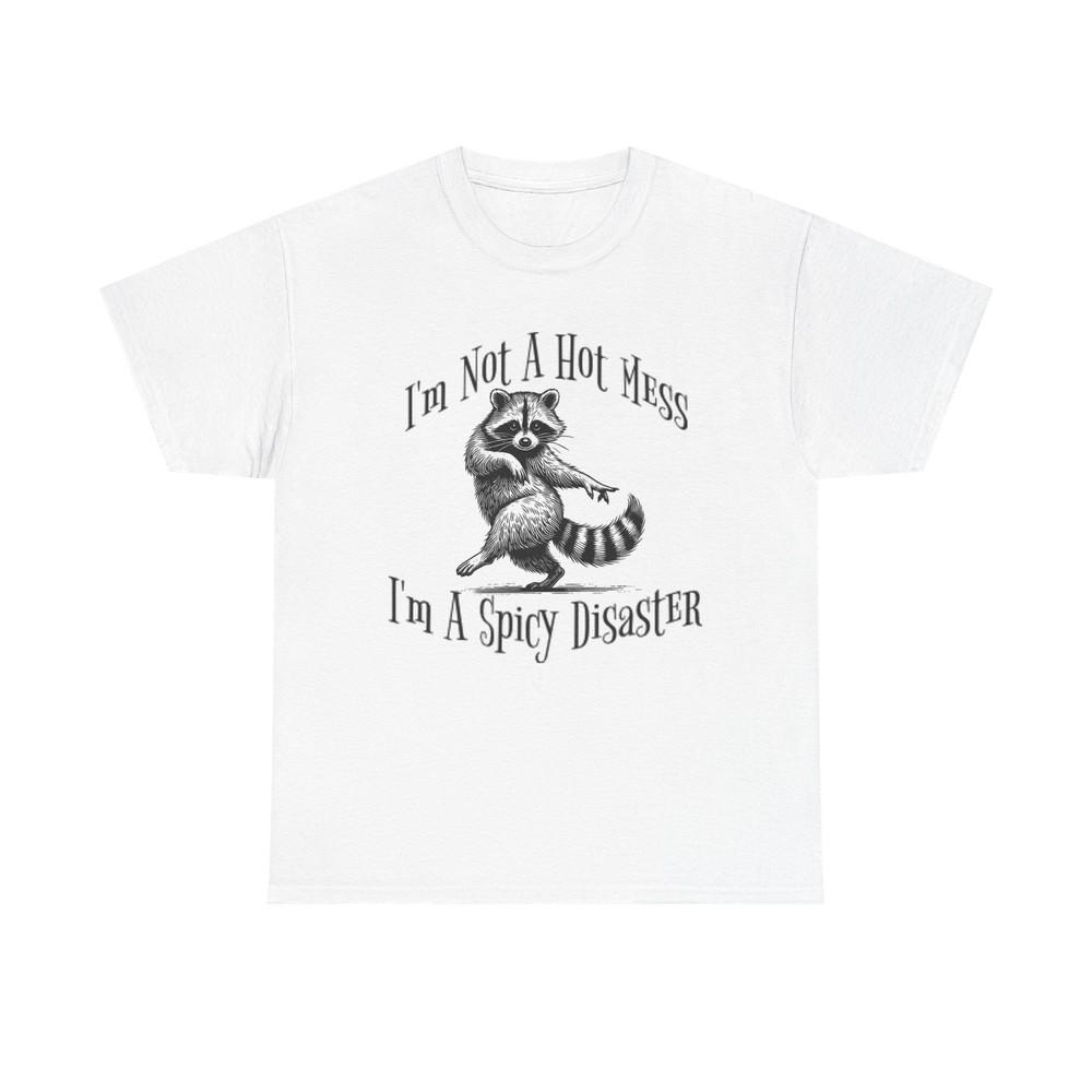 I#039;m A Spicy Disaster Funny Graphic T Shirt Unisex Heavy Cotton Tee BRAND NEW Unisex T-Shirt