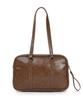 Nick&Nicole Crystal Leather Boston Bag_Camel