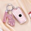 Female Key Case for 1 3 4 5 Series 320i 530i 550i F20 F21 F30 F31 F25 F01 F02 Remote Car KEY Cover Holder Bag Accessories