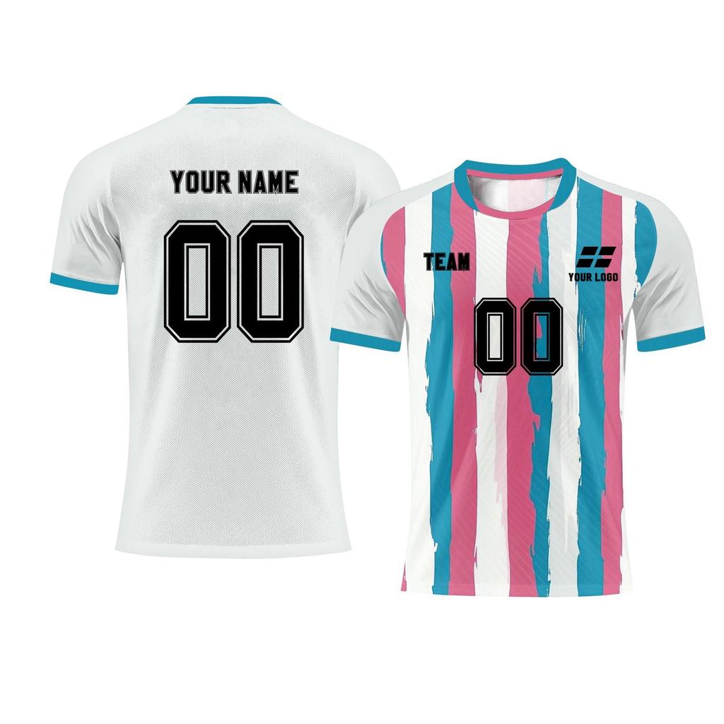Personalised Tops Shirts Mens Girls With Name Number Custom Football Jerseys For Boys Training Suit