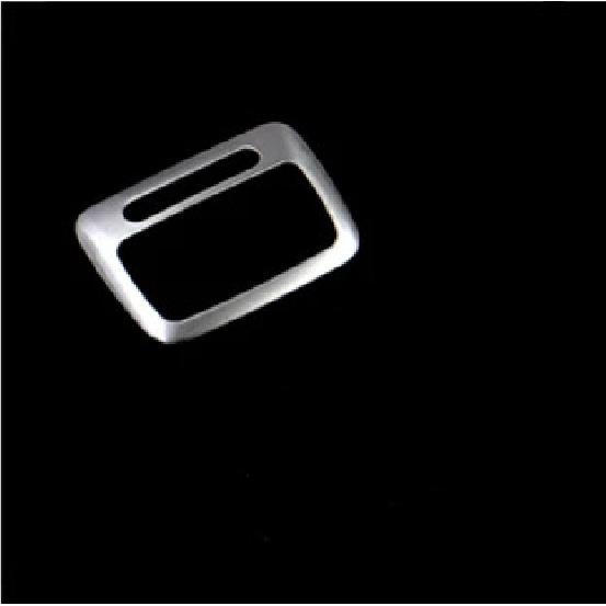 Cotochsun Car Styling Stainless Steel Interior Reading Lamp Frame Modified Trim Decoration Case For MITSUBISHI ASX 2013-