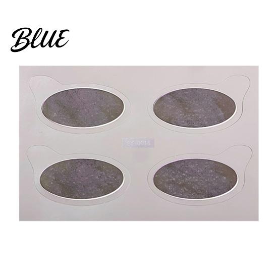 Fade-resistant Eye Shadow Patch Self-Adhesive Fast Makeup Stickers Waterproof Party Patch Glitter Fake for Festival Prom Smudge-proof