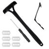 Razor Men Back Shaver  Foldable Trimmer Body Leg Handle Removal Shaving Razor Tool Hair Removal Trimmer