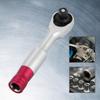 6.35mm 1/4Inch Quick Socket Wrench Metal Hex Torque Wrench Right Angle Screwdriver  Tight Spaces