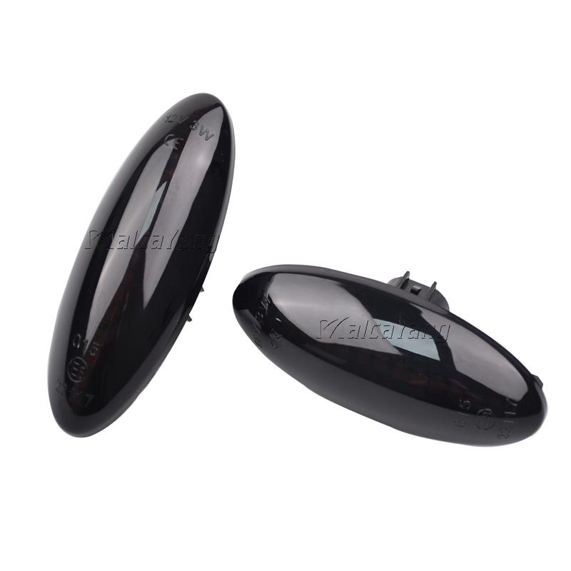For Toyota Yaris Mk2 P9 RAV4 Mk3 Auris Mk1 E15 2pcs LED Dynamic Side Marker Turn Signal Light Blinker Lamp For Toyota Corolla
