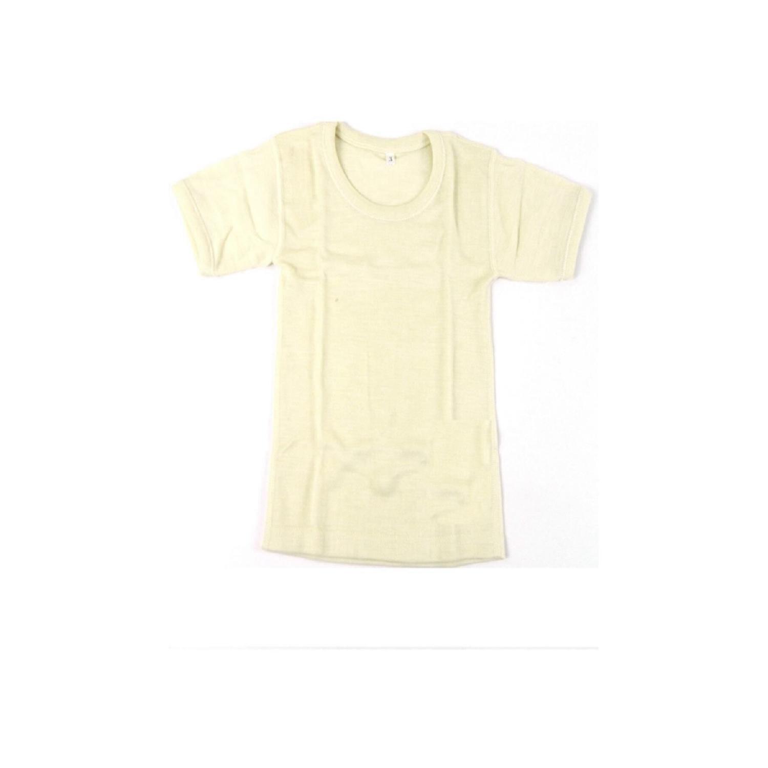 

2 шт. Детская майка из натуральной шерсти 75% шерсть 25 акрил 3 Yaş кремовый