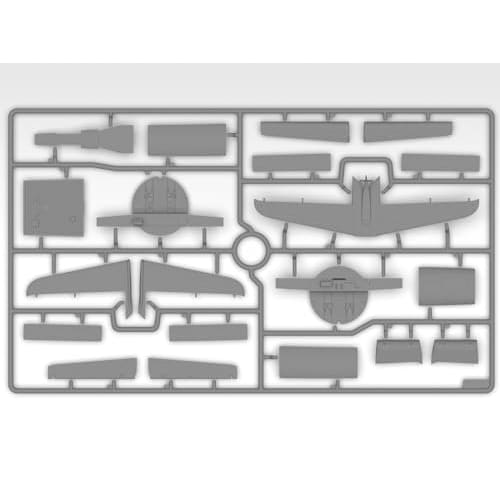 ICM 1/48 D-DAY 80th Anniversary Set B-26B with USAAF Pilot & Crew Plastic Model Kit 48322 (Airplane)