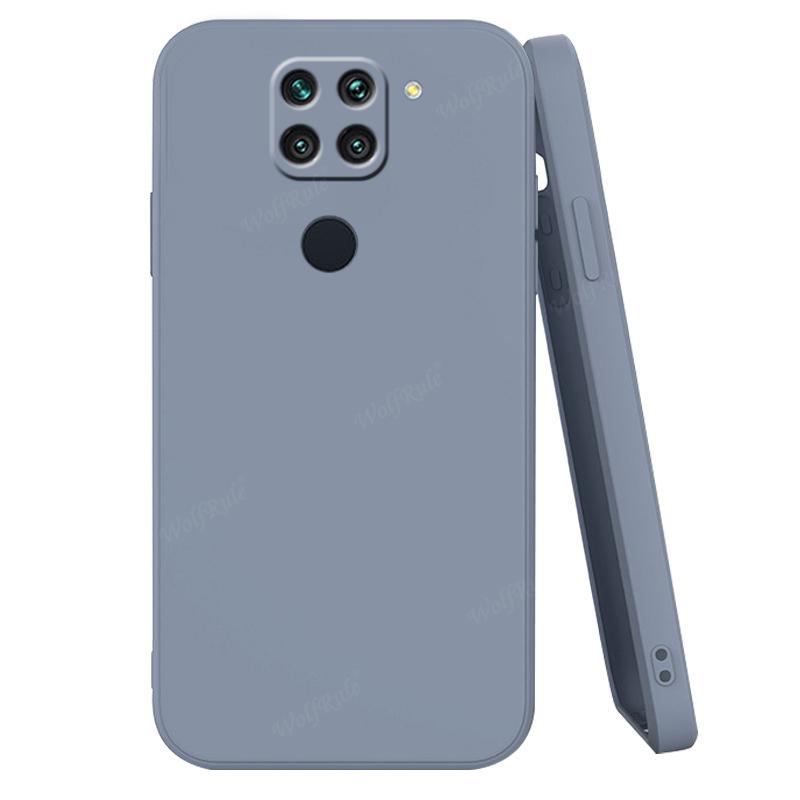 For Redmi Note 9 Case Cover Xiaomi Redmi Note 9 Capas Silicone Liquid Phone Bumper TPU Soft Case Redmi Note 9 4G Global Fundas