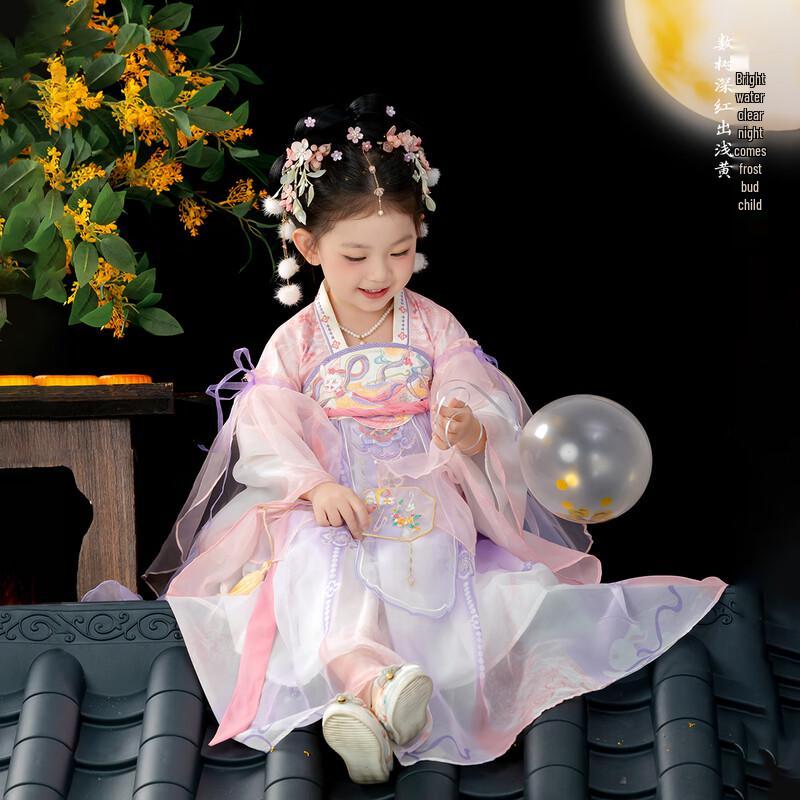 Girls' Ancient Style Hanfu Princess Dress