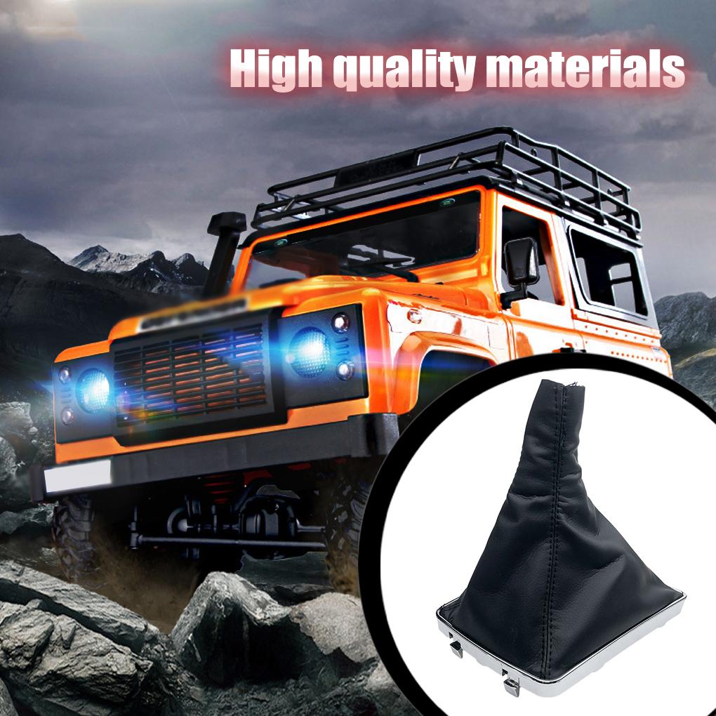 Car Gear Shift Knob Leather Dustproof Shifter Gaiter Boot Cover For Opel Astra H
