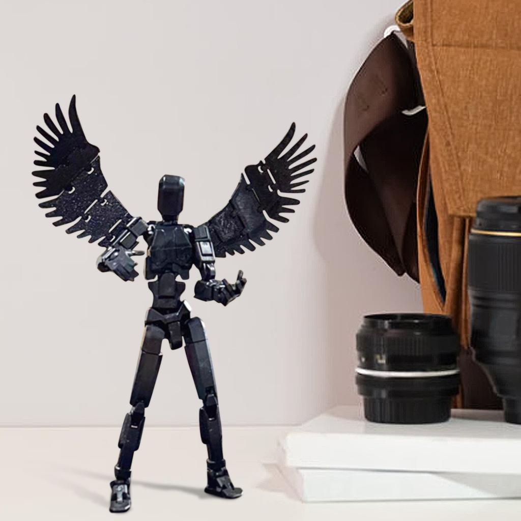 Mobile Doll Set, 3D Titan Robot Mobile Doll, Posable Mobile Doll, Suitable For Collectors, Desktop Decoration