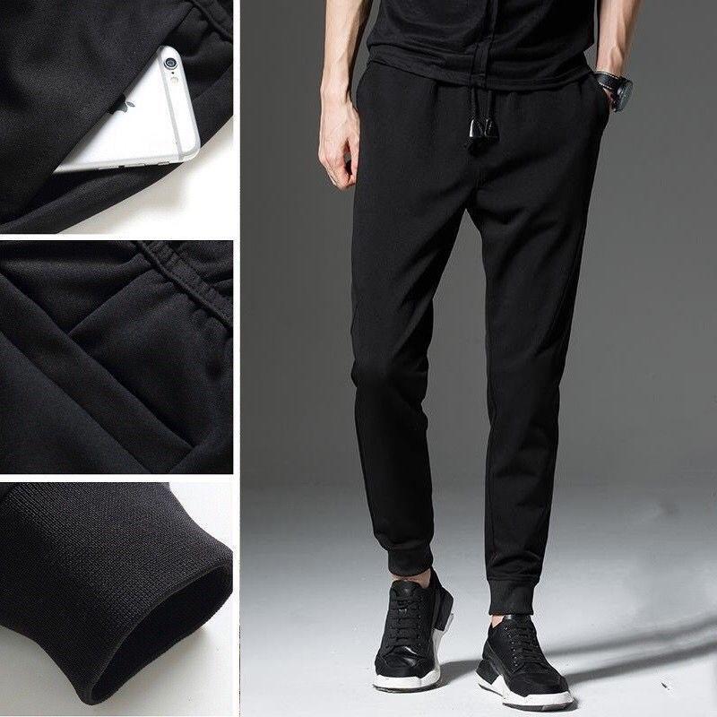 

Мужские зауженные повседневные спортивные капри в корейском стиле для весны/лета 4XL