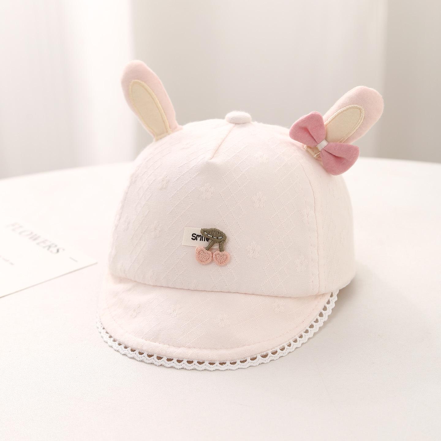 

Newborn Spring and Autumn Sun Hat with Soft Brim - Cute, Thin Duckbill Style for Baby 36-44cm for 0-6 Months