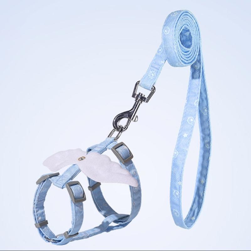 Adjustable Cat Leash No Pull Cat Harness Cat Leash for Walking Escape Proof