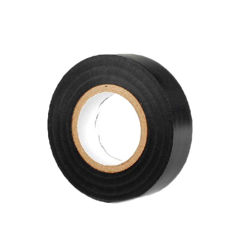 3 role černých PVC elektrických pásek, nehořlavá izolační lepicí páska, DIY elektrické nářadí 18 mm x 5 m