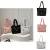 Large Capacity Embroidered Butterfly Casual Commuter Tote Bag In Fashionable Colors
