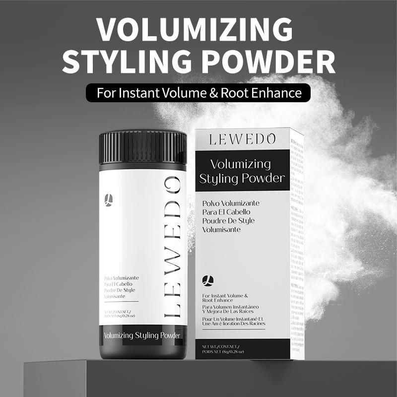Haar Flauschiges Puder Haarschnitt Design Erhöht Haarvolumen Frizz Fixiert Langanhaltendes Modell Erfrischend Männer Und Frauen Haarstyling Puder