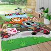 1Pc Bunny Friends Adventure Carpet Rug Customizable Soft Washable Antislip Home Living Room Sofa Mats Personalized Rug 0917291