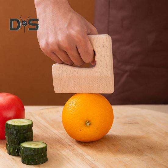 Children's Wooden Knife Kid Safe Vegetable Cutter Educational Cooking Toy Pretend Play Cutter for Toddlers Cutting And Cooking Vegetables Fruits