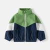 Autumn Winter Toddler Clothes 1 2 3 4 5 6 7 Years Baby Kids Fleece Coats Infant High-neck Wind-proof Jackets Thick Boy Outwear
