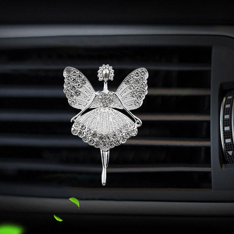 Fairy Style Car Air Freshener Perfume Bottle Diffuser In the Car Auto Air Conditioner Outlet Vent Air Perfume Clip