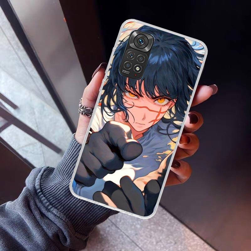 C-Chainsaw Mans Yoru War Devil Phone Case For Xiaomi Poco X5 X6 X7 Pro F7 Ultra M7 Redmi 15C 15 13C 13 12C 12 10 10C 10A 9 9C 9T