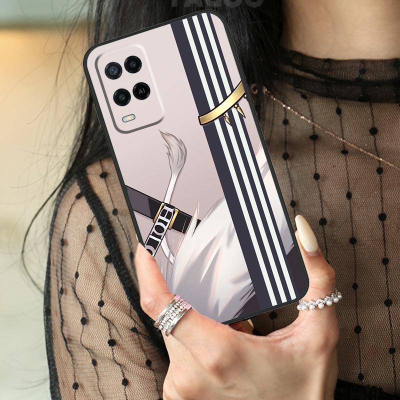 Hololive Costume Case For Oppo A78 A98 A18 A38 A58 A60 A80 A40 A96 A76 A16 A94 A74 A54 A15 A17 A57 A77 A5 Pro
