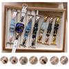 Leather Slim Band For iWatch SE 10 9 8 7 6 5 4 3 2 1 Woman Bracelet Strap For Apple Watch 38mm 40mm 41mm 42mm