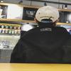 Herr Höst Oversize Harajuku Jeansjacka med Huva - Trendig Koreansk Stil
