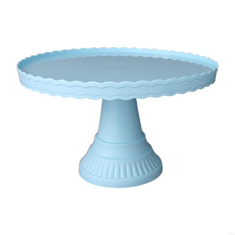 C90A Plastic Cake Stand Display Rack Wedding Decoration Birthday Cake Tray Dessert Cake Tools Desktop Tray for Wedding Birthday