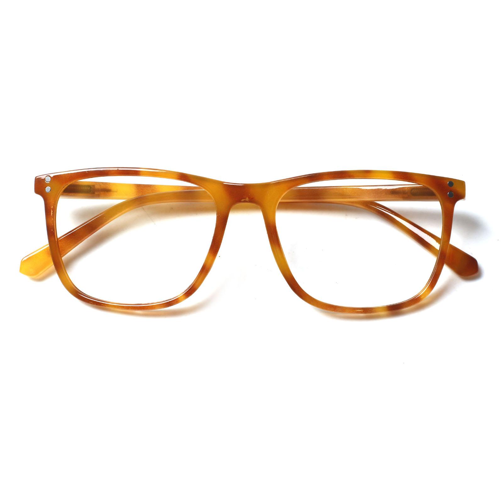 

TUREZING Presbyopia Eyeglasses Ornamental Diopter Eyeglasses for Ladies and Gentlemen Flexibl+e Spring Hinge Diopter0+60 3.5