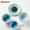 Kiln Fambe Ice Flowers Gaiwan Retro Tea Tureen Household Tea Bowl with Lid Kit Tea Making Cover Bowl Tea Items Accessories Craft
