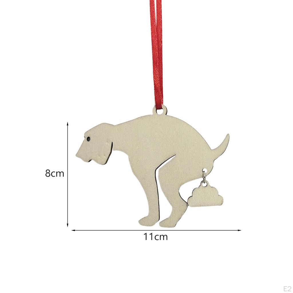 Vánoční stromeček psí ozdoby Funny Ornament štěně pro