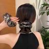 Eugen Yarn Hair Band Gypsy Star Inlaid French Double-Layer Rhinestone Sweet Temperament Head Flower Tied Hair Headband Female