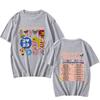 2026 Harrys House Love on Tour T Shirt Cotton Tshirt for Men Letter Print Tees Summer ONeck Loose Tops Unisex Casual Tshirt
