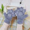 Bear Paw Women Winter Gloves Warm Animal Gloves Fashion Cat Paw Gloves  Cosplay