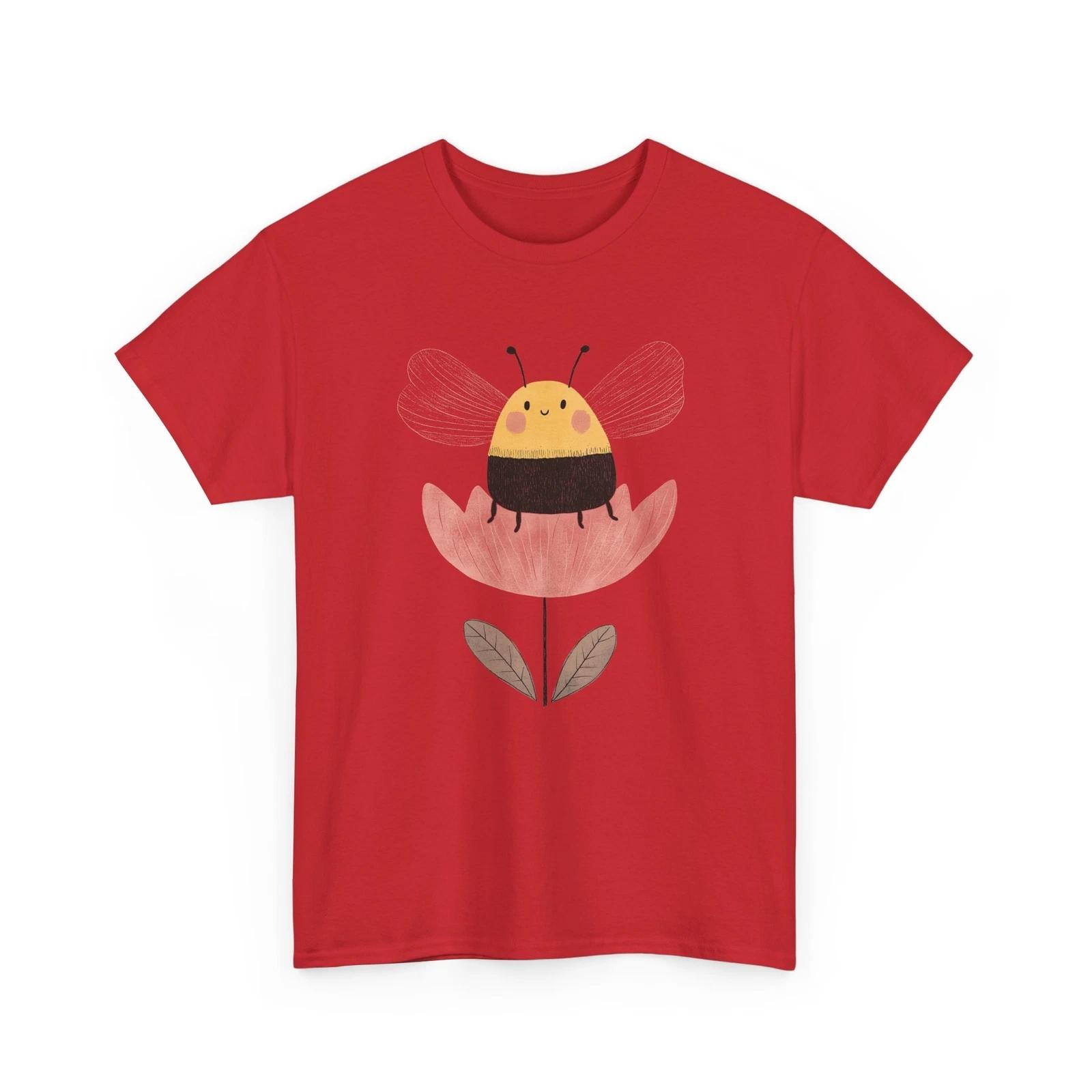 

Bee T-Shirt | Save the Bees Shirt | Honeybee Tee | Bumble Bee Sitting on Flower XL