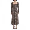NobodyÂ´s Child Womens/Ladies Aidie Leopard Print Midi Dress