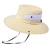 Summer Outing Hat For Women With Large Brim Sun Protection And Breathable Polyester Fabric