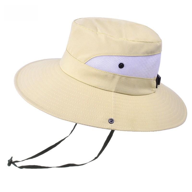 Summer Outing Hat For Women With Large Brim Sun Protection And Breathable Polyester Fabric