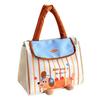Cartoon Cute Double-Layer Insulated Lunch Bag for Students & Office Workers