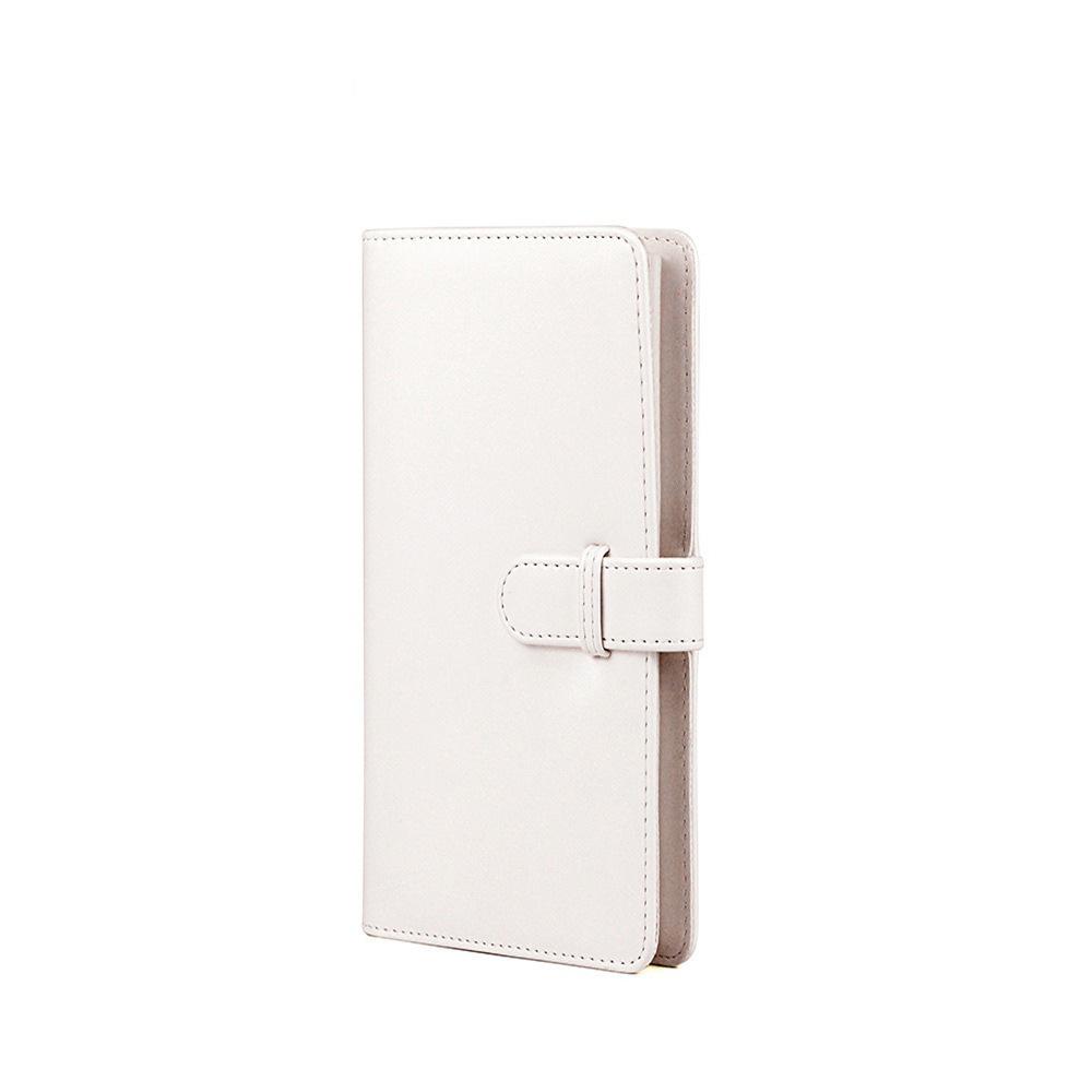 PU Square Card Photo Album Solid 288 Pockets Large Capacity Storage for Instax Camera Polaroid Album Photocard Holder