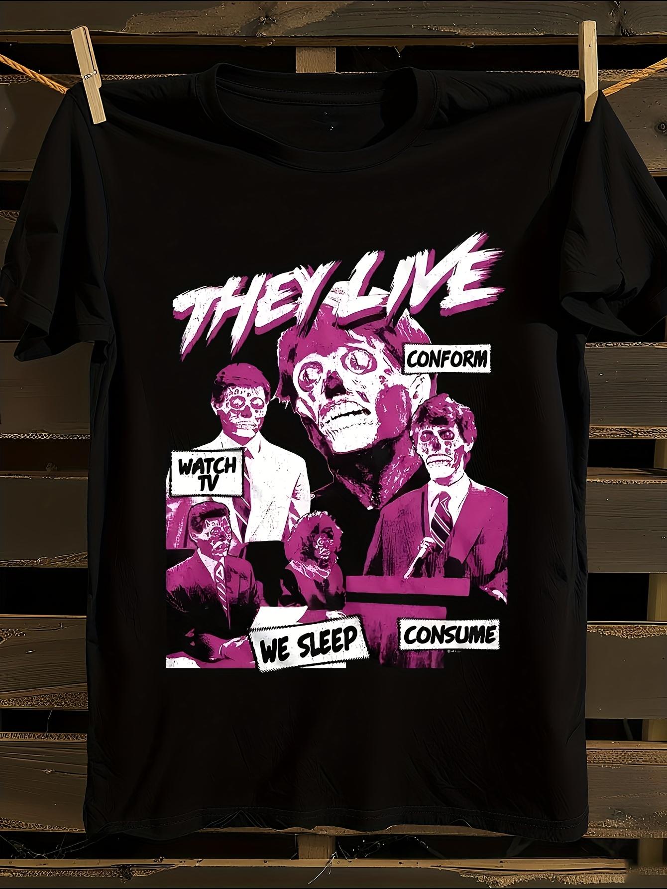 They Live Watch TV Conform Tshirt XXXXL