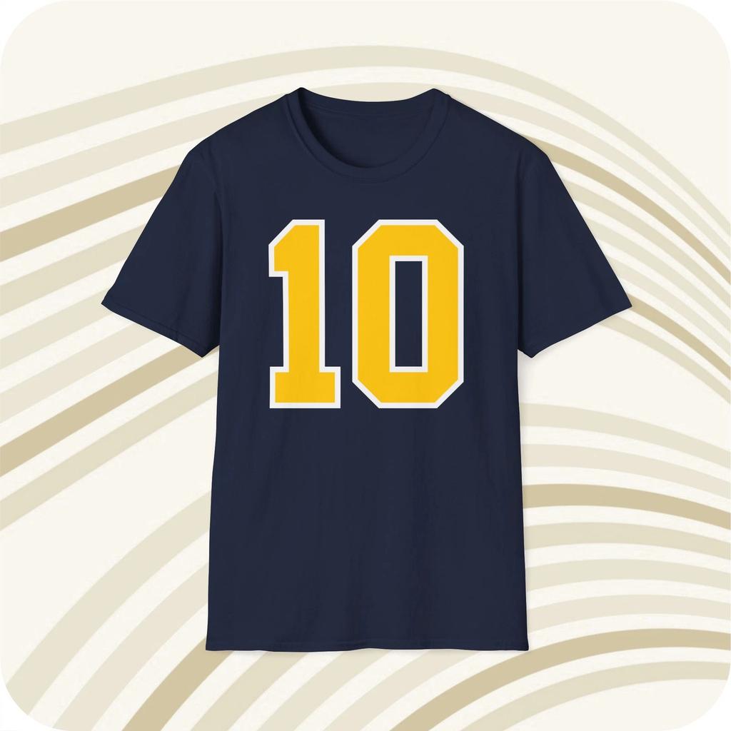 Marshawn Lynch Cal Bears #10 NCAA Jersey T shirt - Front & Back Print