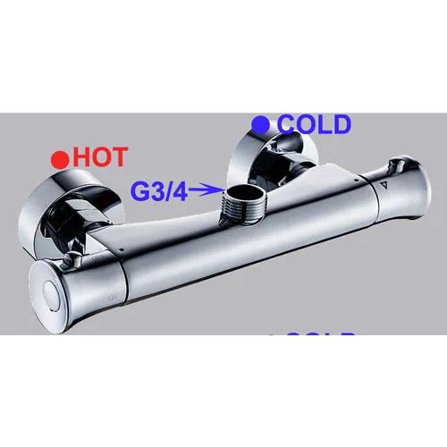. Thermostatic Shower Faucets Bathroom Thermostatic Mixer Hot And Cold Bathroom Mixer Mixing Valve Bathtub Faucet