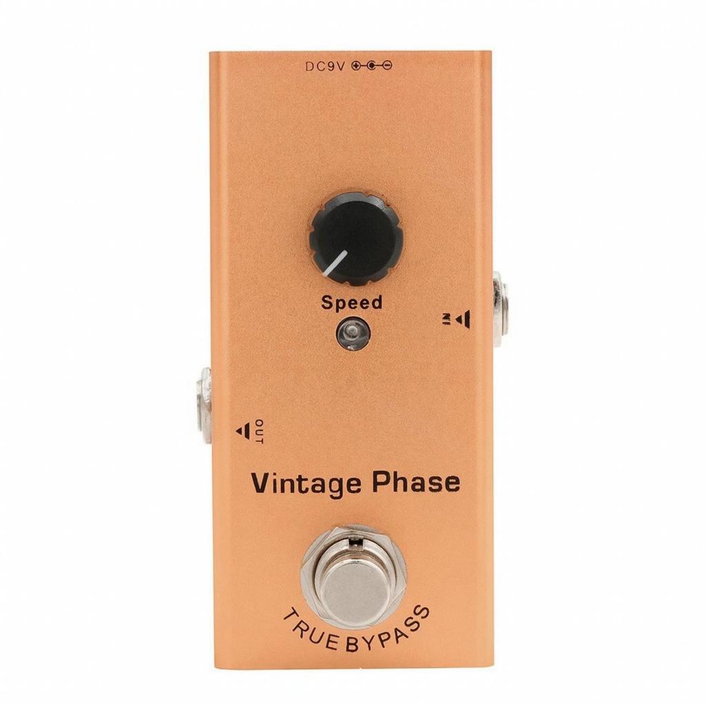 Compact Guitar Effects Pedal Metal Instrument Sturdy Accessory