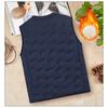 Fashion Waistcoat Men's Autumn and Winter Padded Thickened Cotton Jacket Warm Vest Shoulders Windproof Waterproof Cotton Horse Jacket