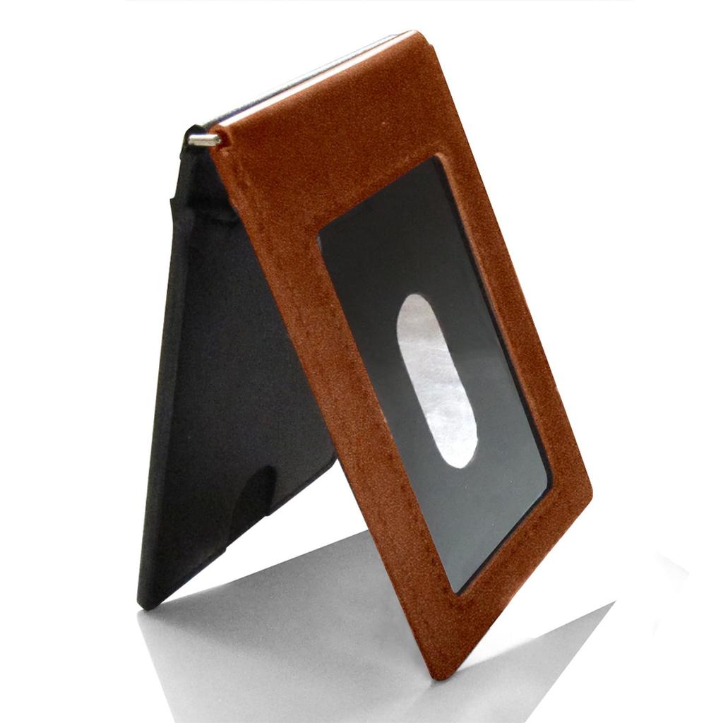 Collect Pass Case, Butterfly Shape, Brown, CP-202V-BR