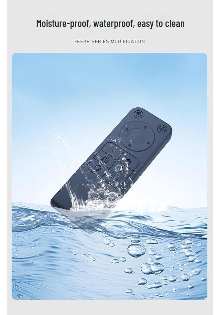 Zeekr 9X Remote Control Silicone Protective Cover for Interior Decoration and Modification